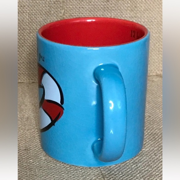 Silvestri Max And Lucy Without You I'd Be Sunk Blue Mug Cup Cute Twee Romance - Picture 4 of 7